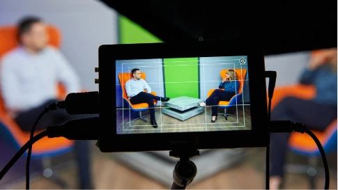 Zdjęcie bliskiego podglądu z nagrań z aparatu